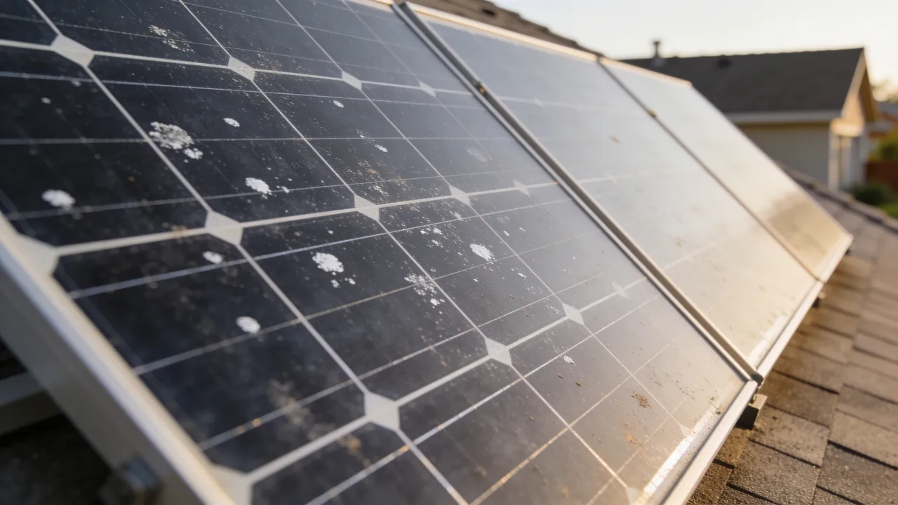 How to Remove Hard Water Spots and Mineral Stains From Solar Panels