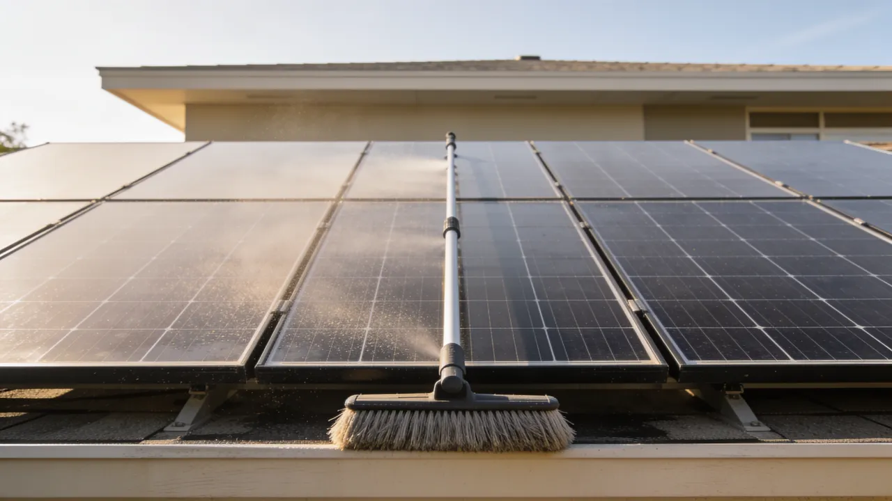 What Equipment Do You Need to Clean Solar Panels Yourself?