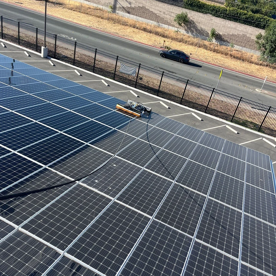 School district solar panel maintenance East Bay