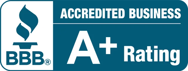 BBB Accredited Business A+ rating